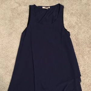 Purple Dress with Flowy Layers